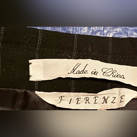 Mauro Size 56R Charcoal Pinstripe Suit Jacket - Picture 10 of 13